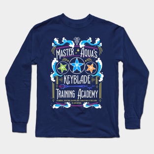 Master Aqua's Keyblade Training Academy [COLOR ver.] Long Sleeve T-Shirt